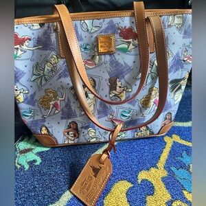 2020 Run Disney Princess Half Marathon Dooney & Bourke tote bag